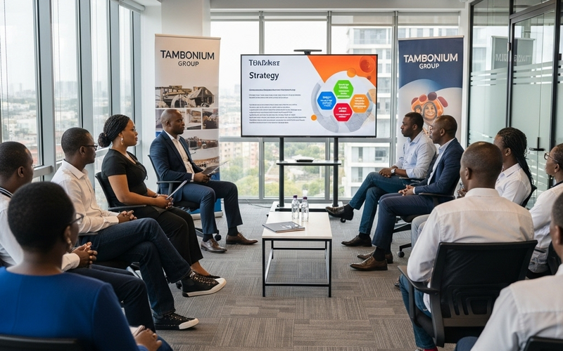 Tambonium Staff in Office